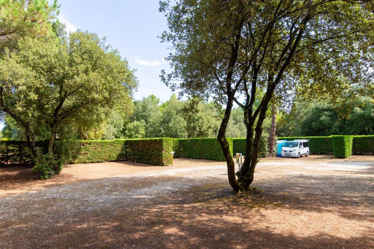 Camping Les Maraises سان مارتن دو ر المظهر الخارجي الصورة